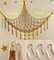 Stuffed Animal Hammock-Large Stuffed Animal Net For Toys Corner-Hanging Stuff Animal Toy Storage Organizer For Plush Plushie Display Caramel Toy Storage Girl Room Bedroom Boho Nursery Decor